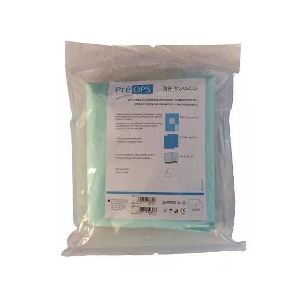 Set angiografie, steril